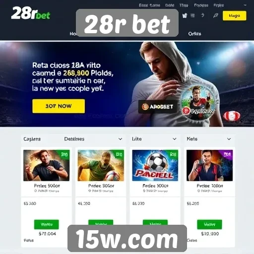 Análise das ofertas de jogos no site 28r bet